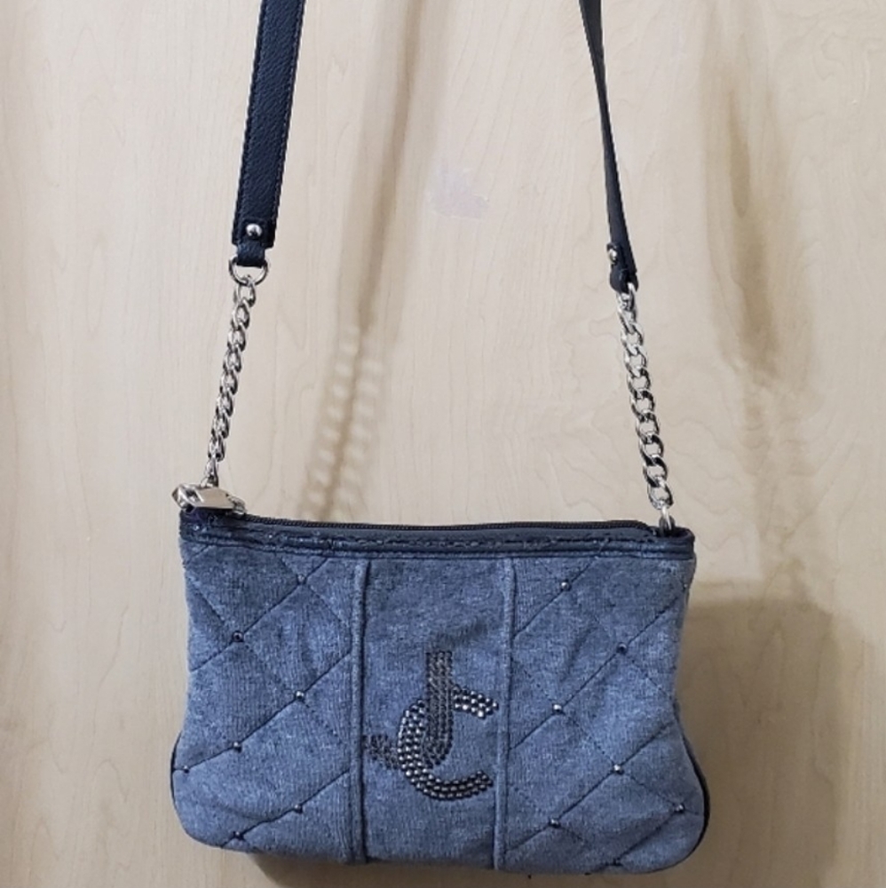 Juicy Couture Crossbody Purse Bedazzled Bling Bag Free With $40 Purchase